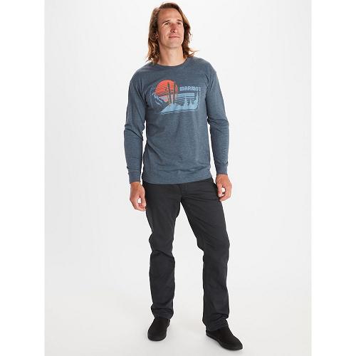 Marmot Freestyle Clothes - Mens T-Shirts Black CA1032564 Canada